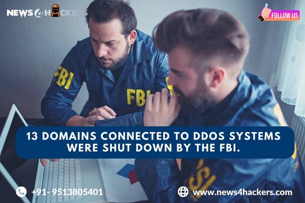 DDoS systems were shut down by the FBI