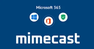 image shows mimecast