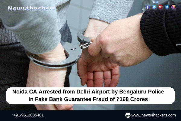Noida CA Arrested from Delhi Airport