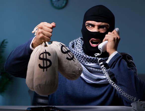 Online Ransom Money