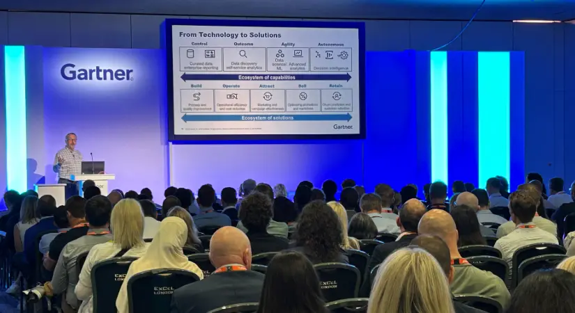 Image Shows gartner it expoo