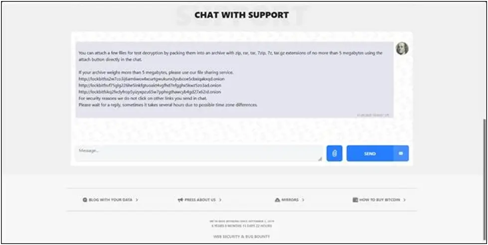 Image Shows leak site