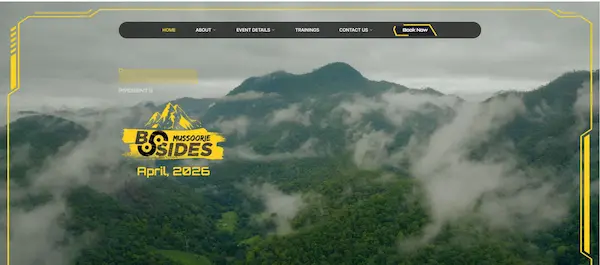 image shows bsides mussoorie