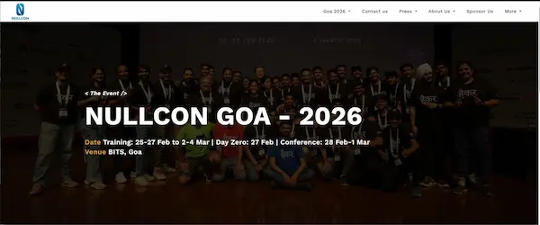 image shows nullcon goa