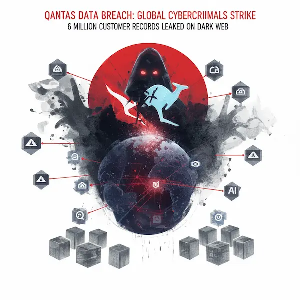 image shows Qantas Data Breach