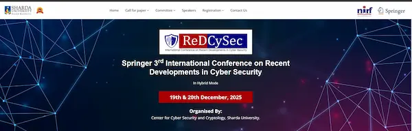 image shows springer conference