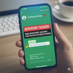 Image Shows Fake WhatsApp Account