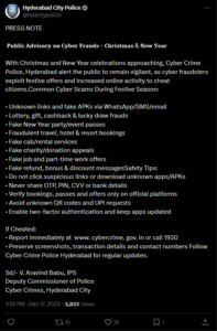 Image Shows new Year-greeting-scam