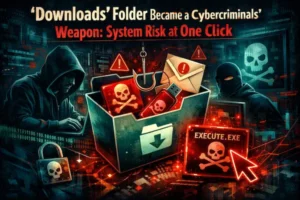 Image Shows Downloads Folder