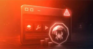 Image Shows malacious chrome extension