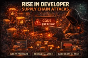 image shows rise-in-developer-supply-chain-attacks