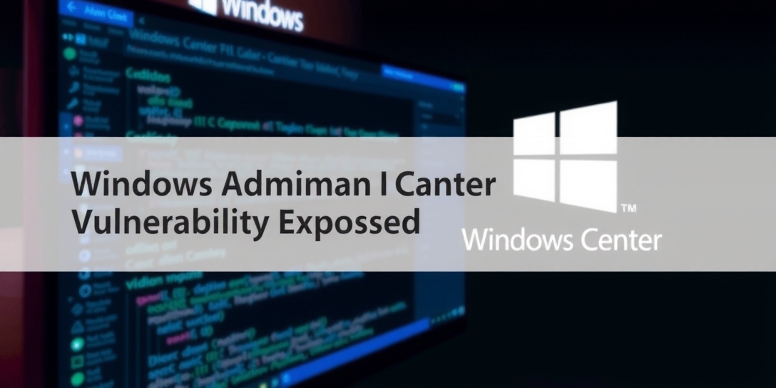 Windows Admin Center Privilege Escalation Vulnerability Exposed