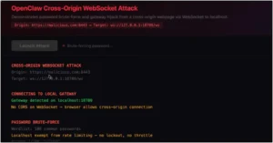 image shows clawjacked-flaw