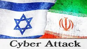 image shows cyber-warfare-