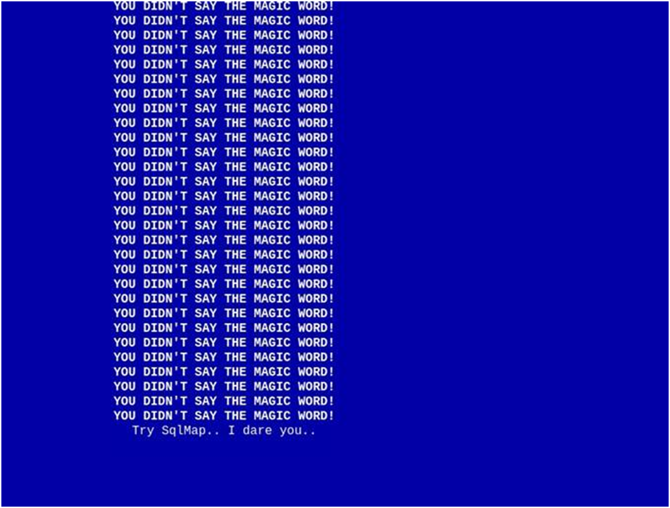 image shows testing-for-sql-injection 