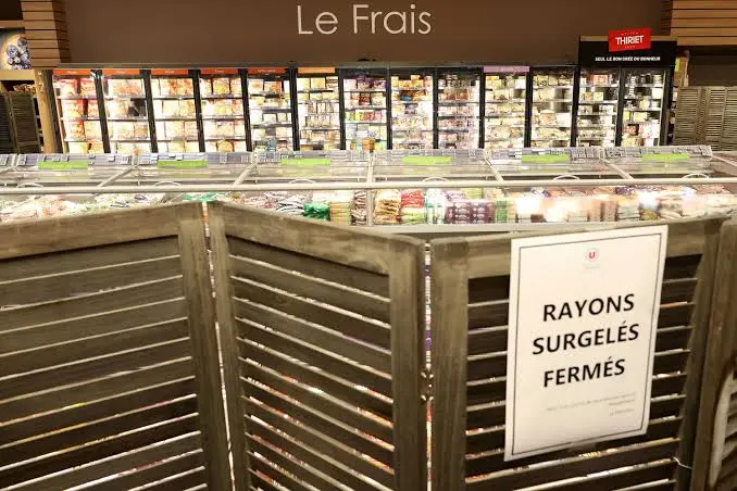 image shows hackers-french-supermarket