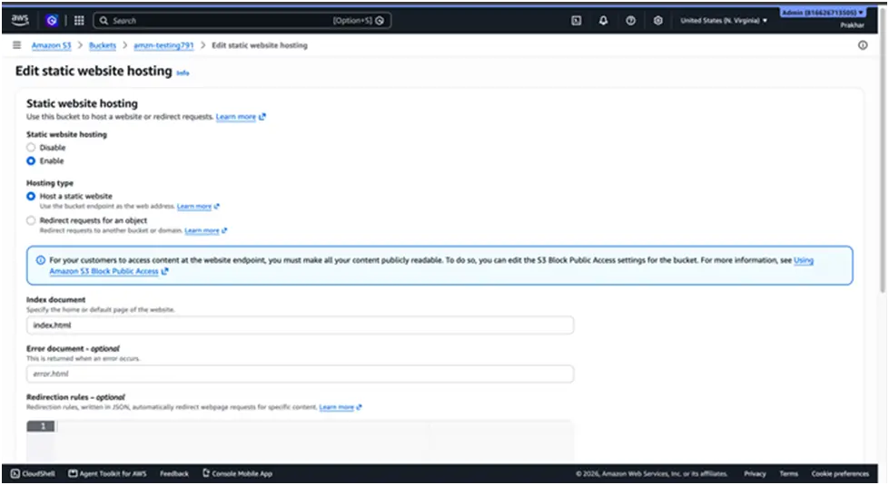 image shows static-website-on-amazon-walkthrough 
