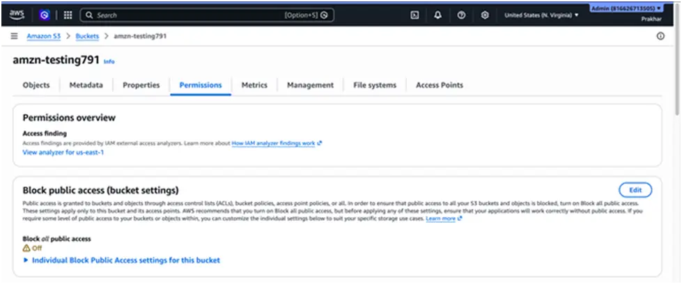 imag shows static-website-on-amazon 