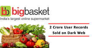 Bigbasket For Sale on Dark Web- India's Largest Cyber Breaches