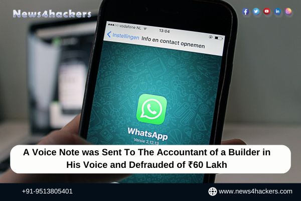 A Voice Note was Sent To The Accountant