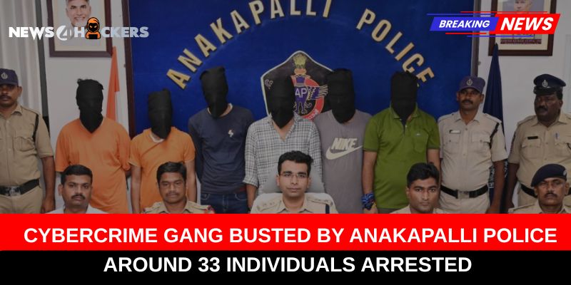 cybercrime gang by anakapalli police