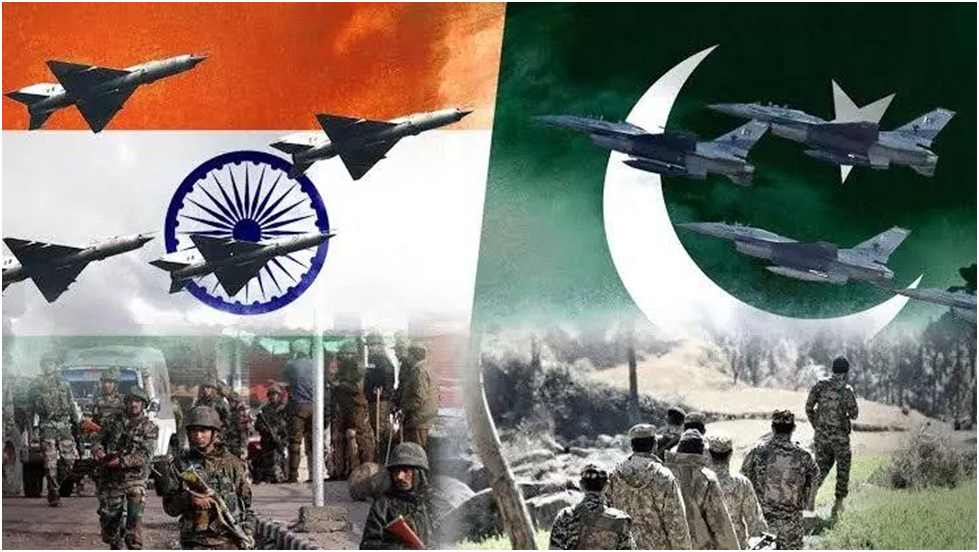 Image Shows India pakistan war