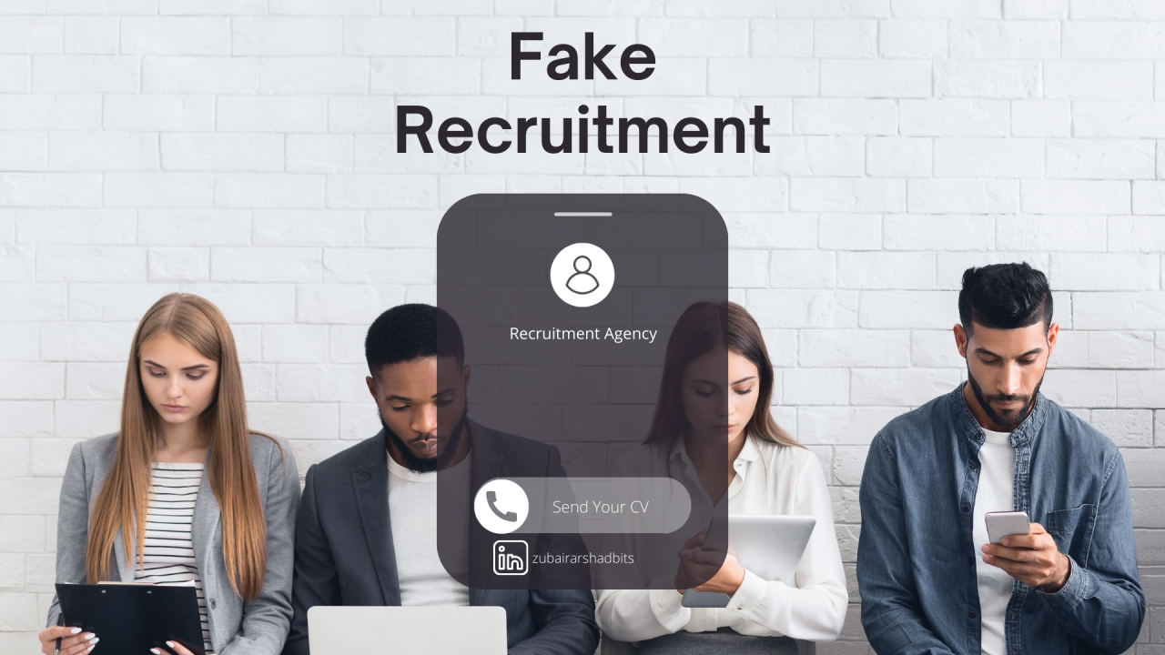 Image Shows Duping Job Seekers