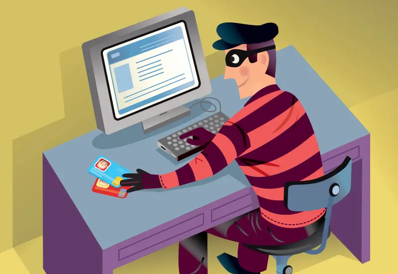 Image Shows fake social media account 