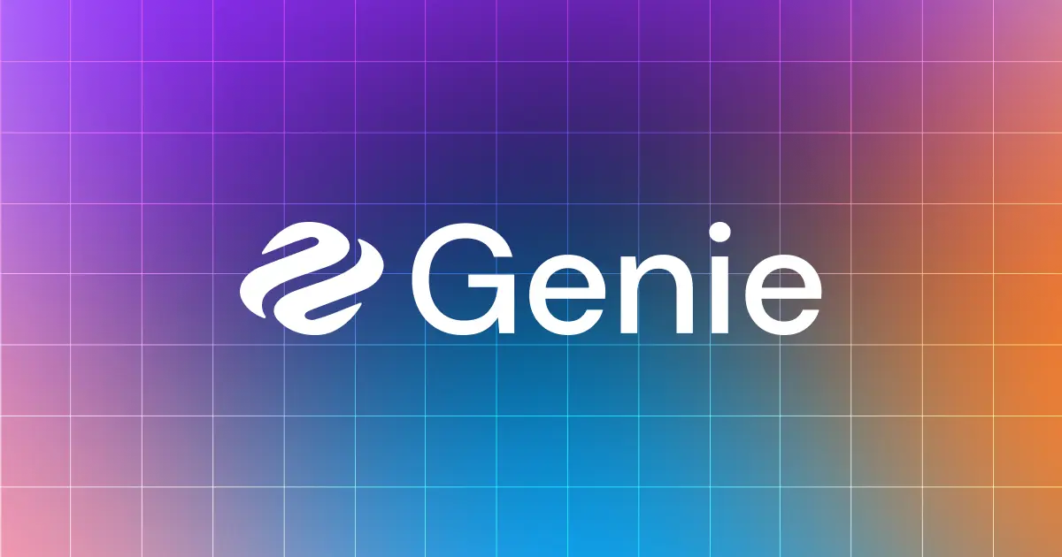 Image shows Genie AI.