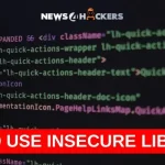 insecure libraries