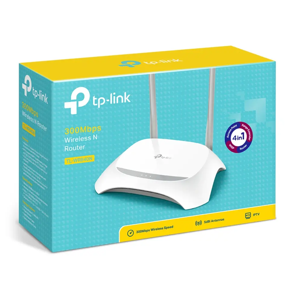 image shows Tp link wifi box 