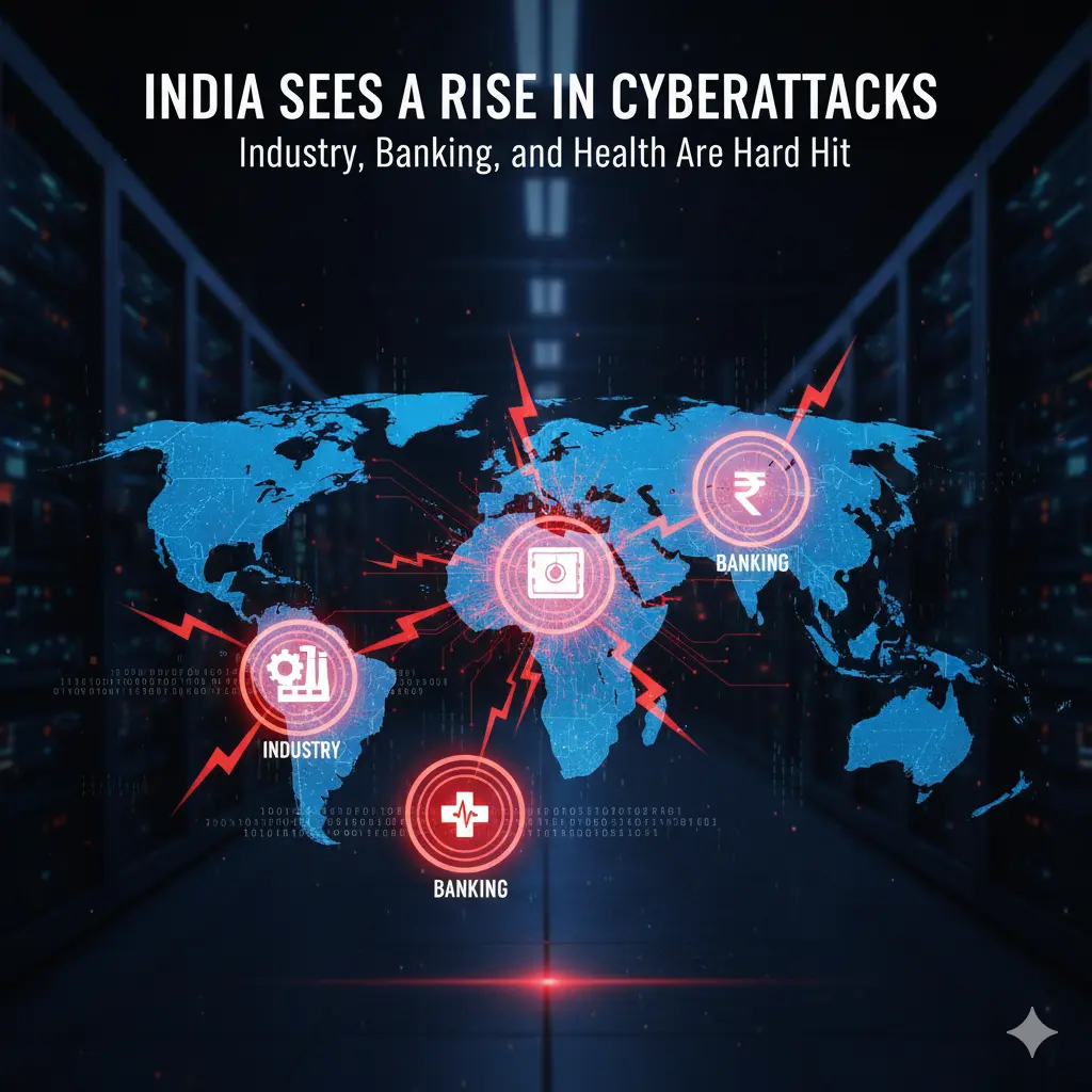 Image Shows Rise in Cyberattacks