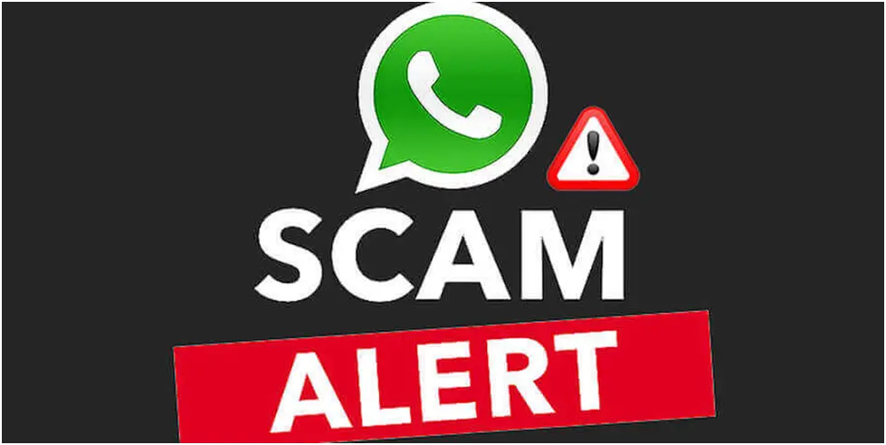 Image Shows Whatsapp scam
