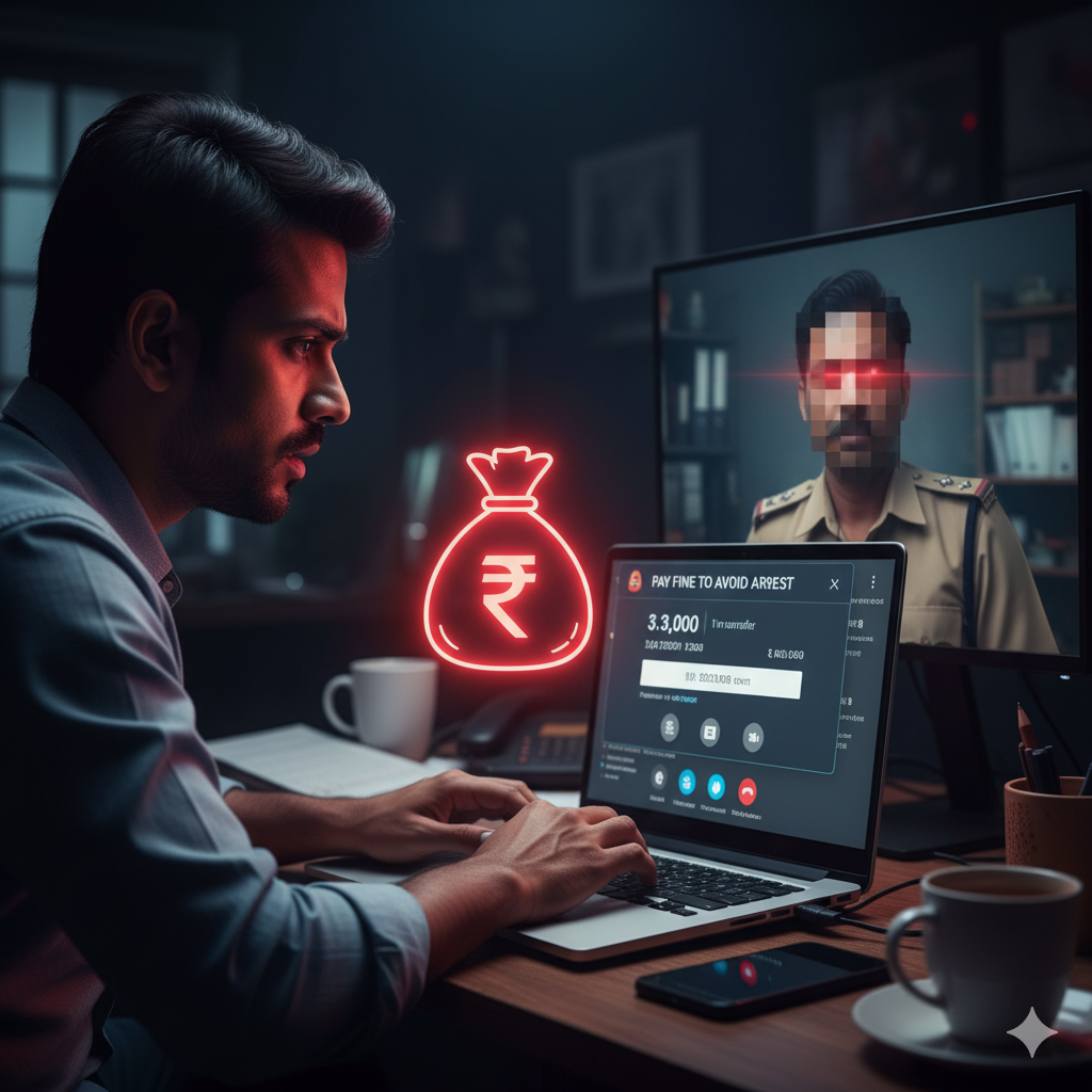 Image Shows digital arrest