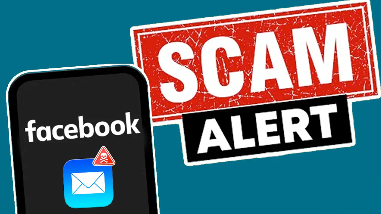 this image shows facebook scam