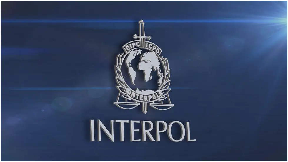 image shows interpol