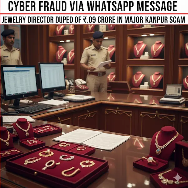 Image Shows Cyber Fraud via WhatsApp Message
