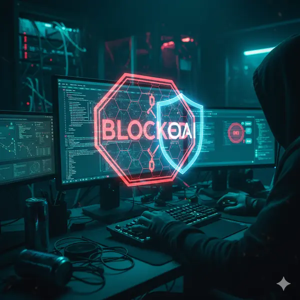 This Image shows cyberattacks.