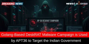 image shows DeskRAT Malware Campaign