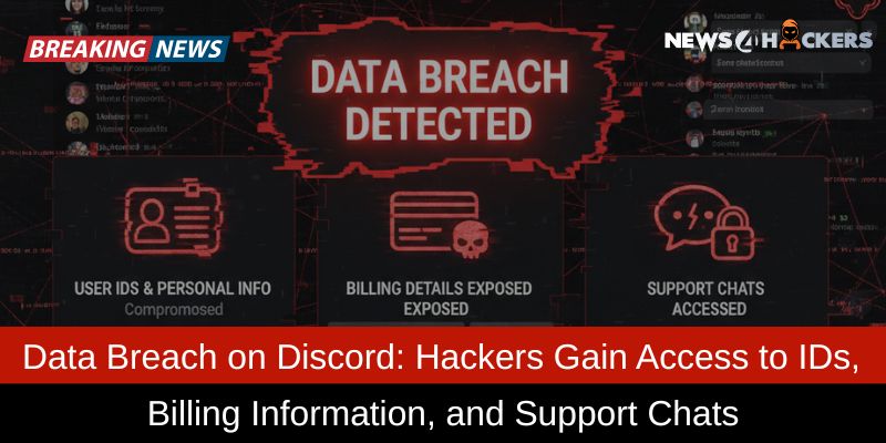 Data Breach on Discord: Hackers Gain Access to IDs, Billing Information, and Support Chats
