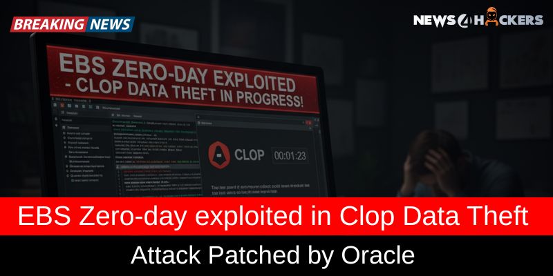Image Shows EBS Zero-day exploited in Clop Data Theft Attack Patched by Oracle