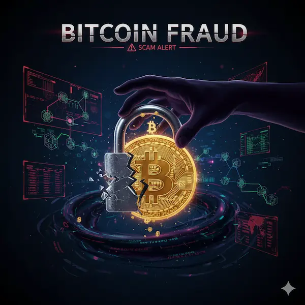 Image Shows bitcoin fraud