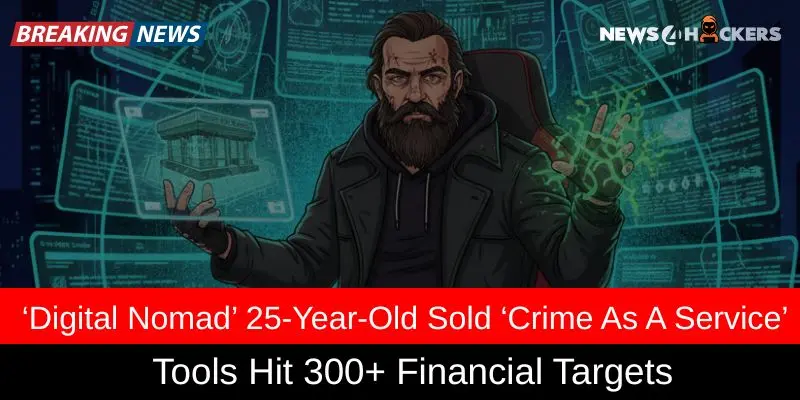 ‘Digital Nomad’ 25-Year-Old Sold ‘Crime As A Service’ Tools Hit 300+ Financial Targets
