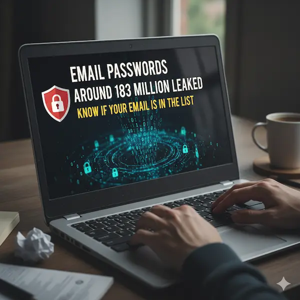 image shows Email Passwords