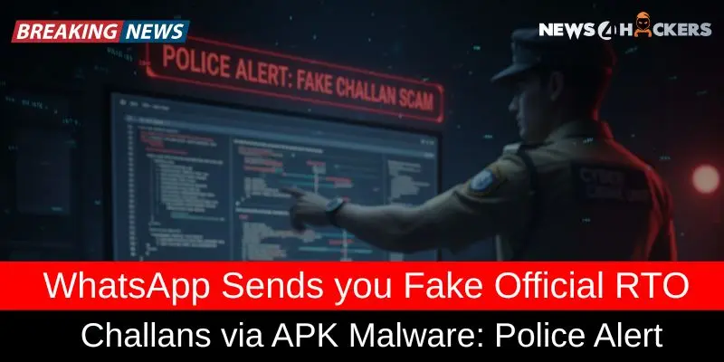 WhatsApp Fake RTO Challan Scam: Police Warns About APK Malware Targeting Users