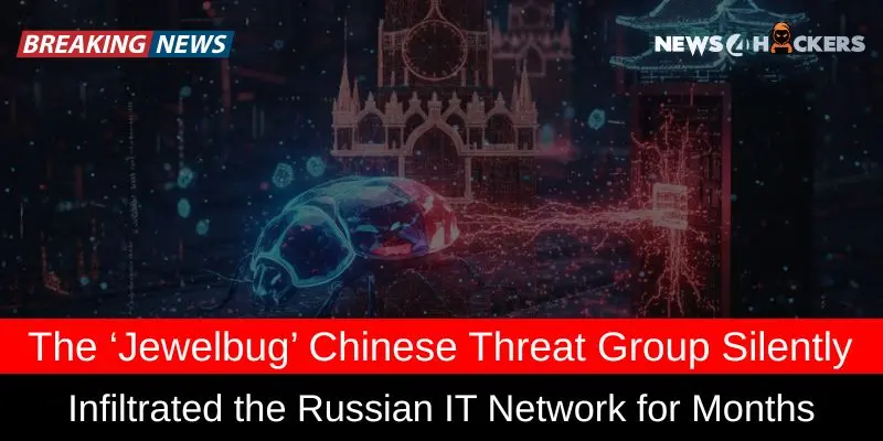 Chinese Threat Group ‘Jewelbug’ Infiltrates Russian IT Network for Months Undetected