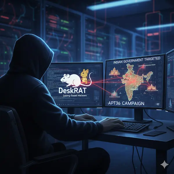 Image Shows malware deskrat