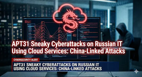 image shows APT31 Sneaky Cyberattacks on Russian