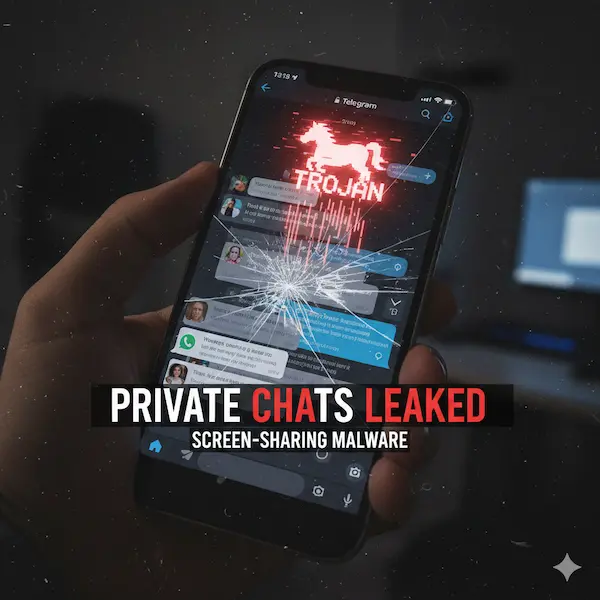 Image Shows Trojan Leaked Private Chats