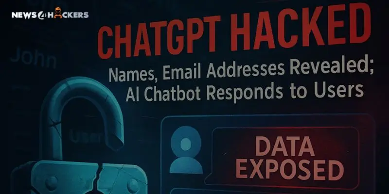 Image Shows chatgpt hacked names email addresses revealed